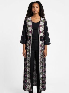Venus Colorful Tile Print Duster SzM